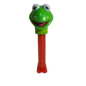 Vintage Retired Pez Dispenser Kermit the Frog Green Red